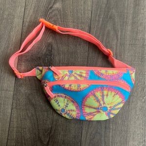 Coral /Orange Tie Dye Fanny Pack